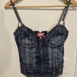 GUESS Premium Lace Up Corset